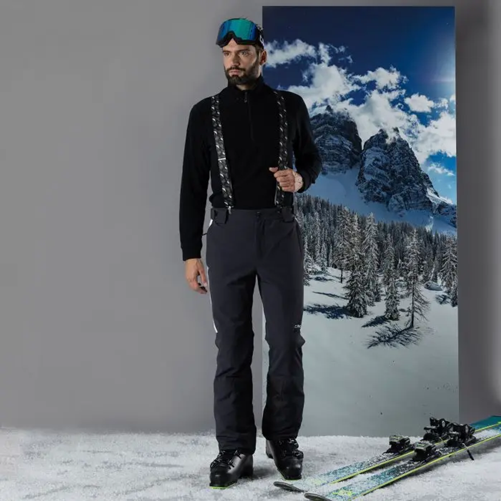 Толстовка на молнии CMP Artic Turtleneck, артикул 3G28037N, цвет TITANIO (U911)