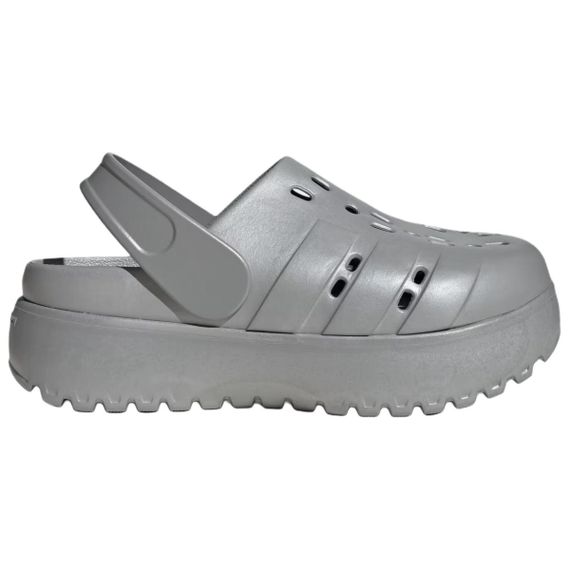 Adidas Adilette Platform 'Silver'