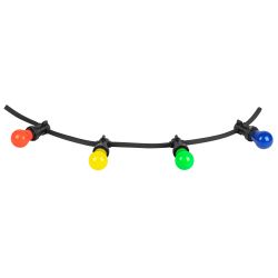 Гирлянда ЭРА ERABL-L100/S20 белт лайт светодиодная новогодняя нить уличная 100 м шаг 20 | Профессиональное праздничное и новогоднее освещение