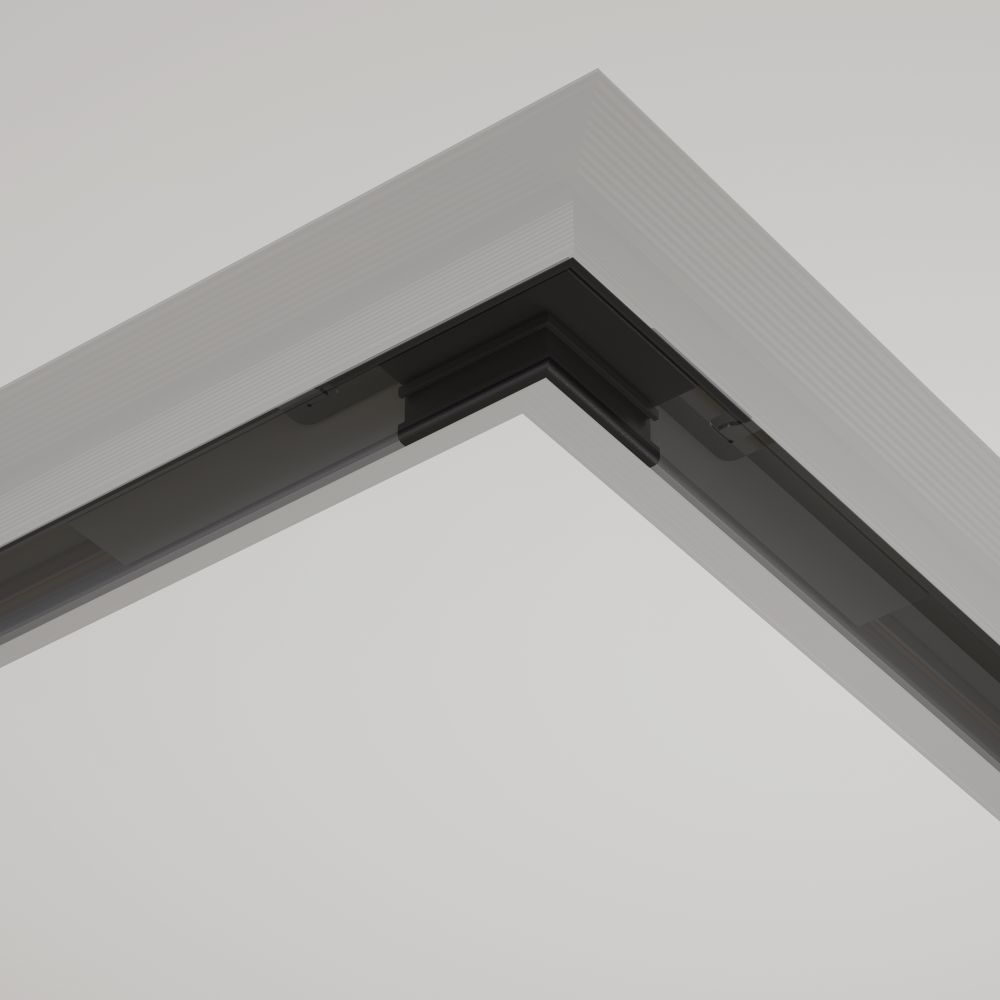 Коннектор угловой встраиваемый Maytoni Basity TRA172CL-12B