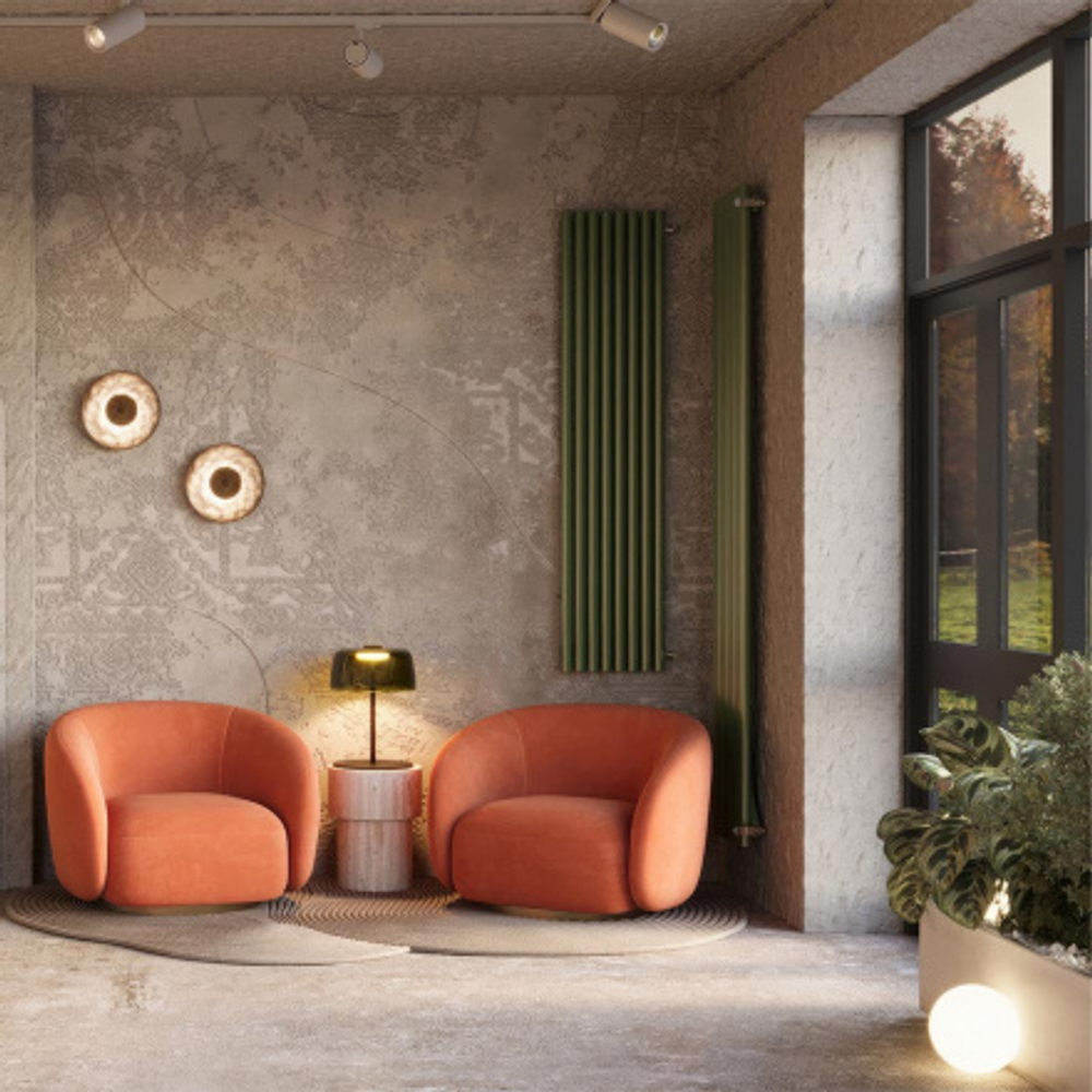 Радиатор WARMMET водяной настенный вертикальный Luxe 60V (W) НЕСТАНДАРНЫЕ ЦВЕТА (RAL+АПолимер)