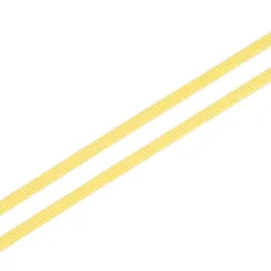 Резинка отделочная желтая 4 мм, K-195/4