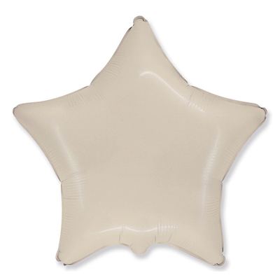 F 18" Звезда Кремовый / Satin crem