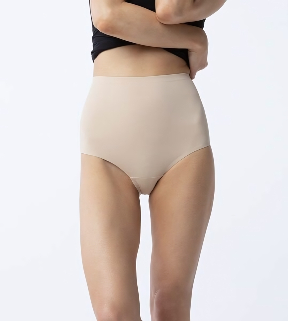 Высокие бесшовные трусики Amber Maxi High (Размер: S) (Цвет: черный)