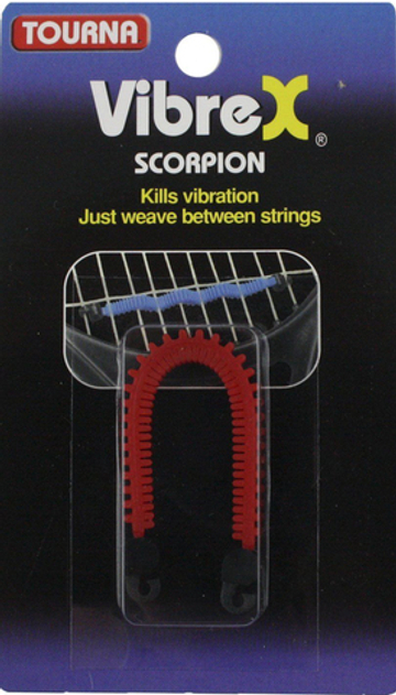 Виброгаситель теннисный Tourna Vibrex Scorpion - red