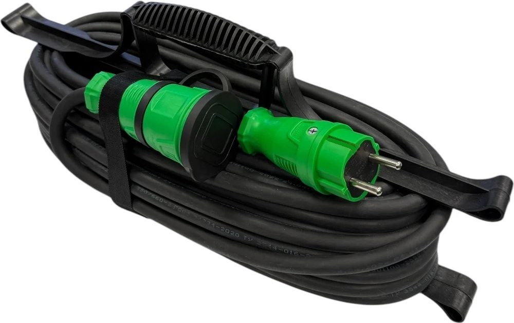 Удлинитель силовой iTOK i-CONNECT-COLOR-SUR-PVS-210-1-44-50-GREEN