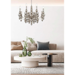 8107/8 MODERNI LN25 122 никель, металл Люстра Е14 8*40W 220V NANA