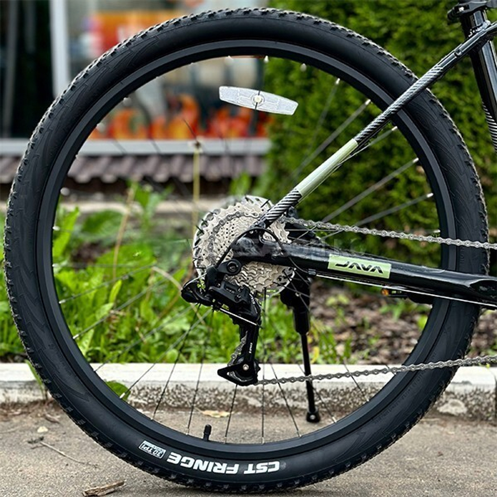 Велосипед 27.5 Java BREZZA 9 ск. рама 19, черный