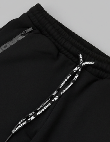 Штаны спортивные Bad Boy черные с начесом