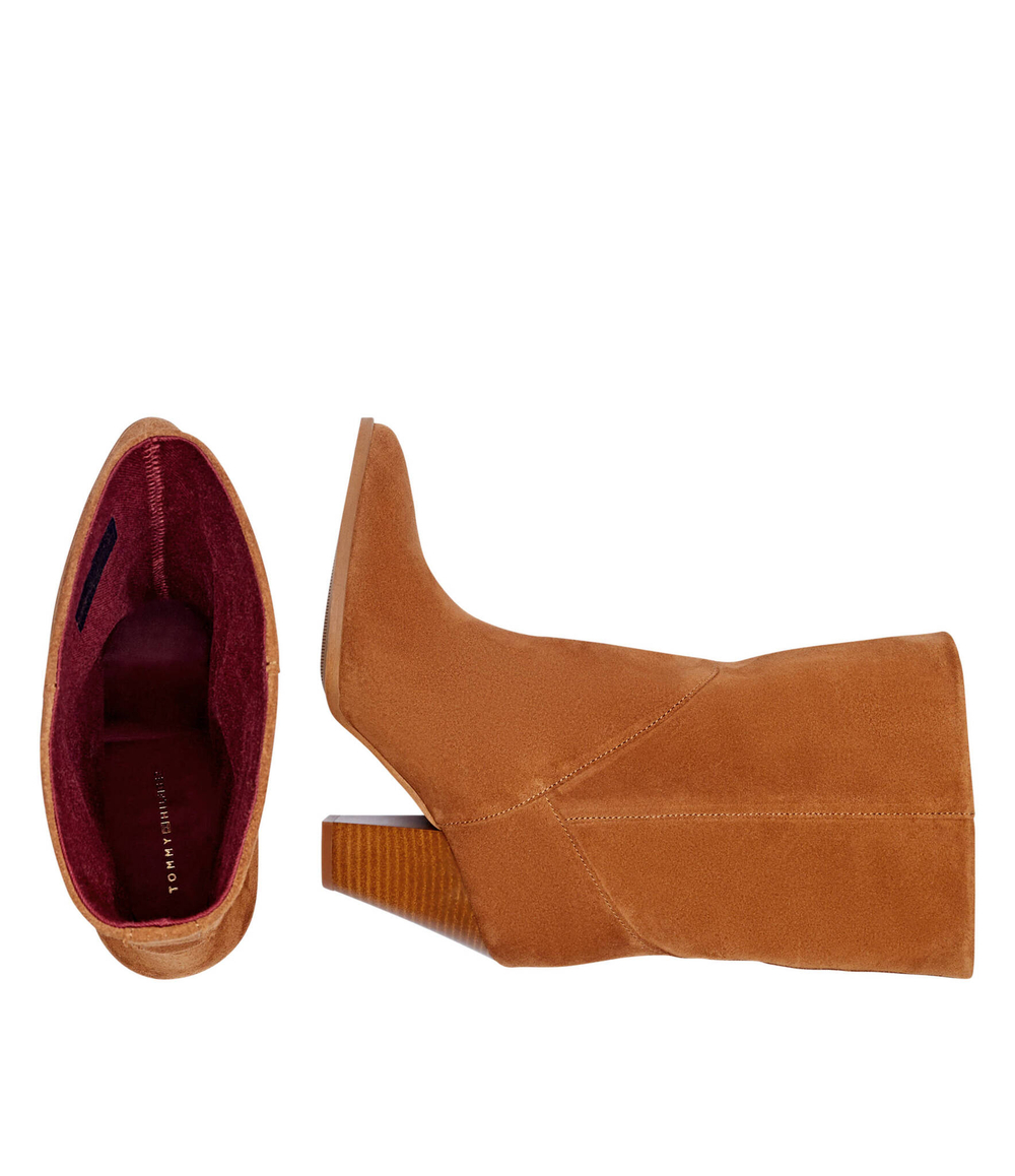 Кожаные ковбойки Tommy Hilfiger - светло-коричневый(FW0FW08435)