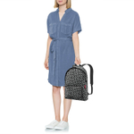 Рюкзак складной mini maxi signature black