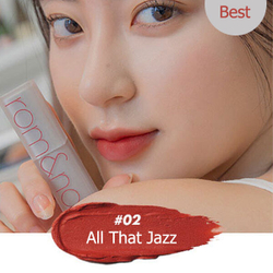 Лёгкая матовая помада для губ Rom&nd Zero Matte Lipstick #02.All That Jazz, 3гр