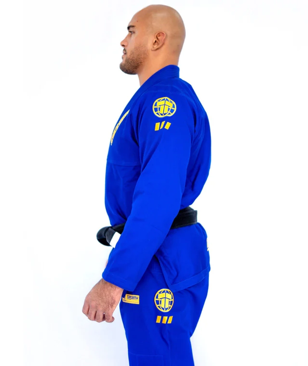 Кимоно Tatami PRO PRO SERIES GI - BLUE & CHAMPION GOLD