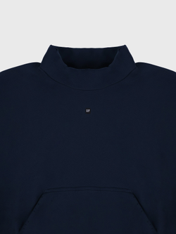 Свитшот Yeezy Gap Engineered by Balenciaga Unreleased High Neck Fleece Dark Blue