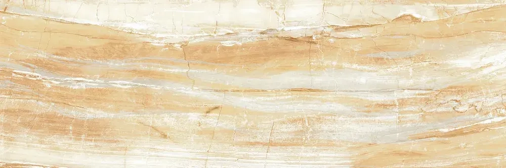 Настенная плитка ALMA Ceramica TWU93DNV44R Denver 90x30 бежевая глянцевая под камень