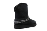 UGG Classic Short Cresent Black
