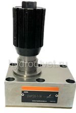 DVP20-1-10 - Дроссель двухсторонний на плиту c рукояткой, Ду20