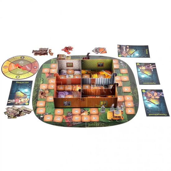 Настольная игра: Зомби в доме: Заражение