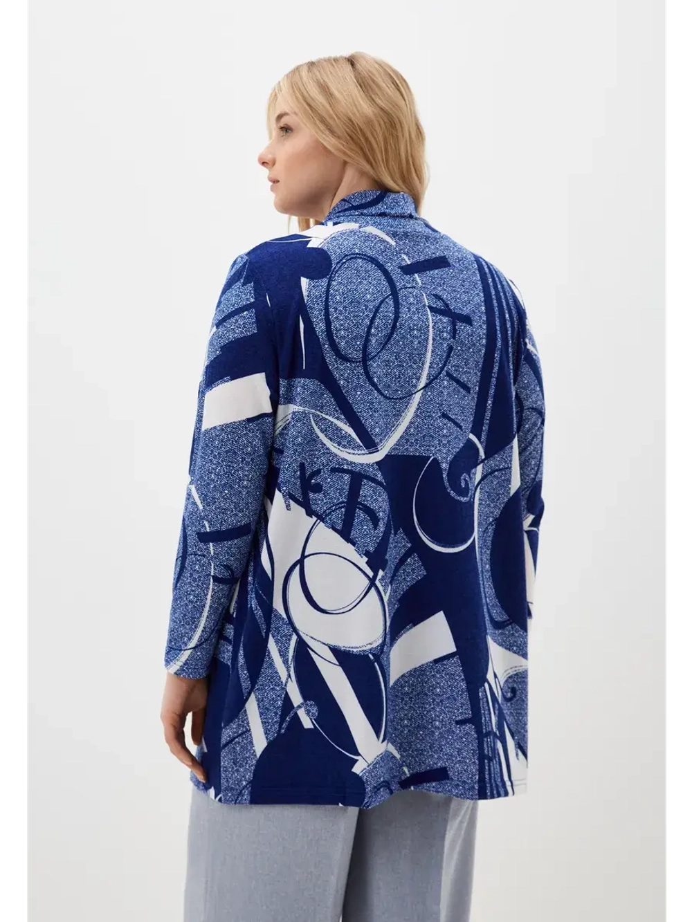 Кардиган трикотажный мягкий