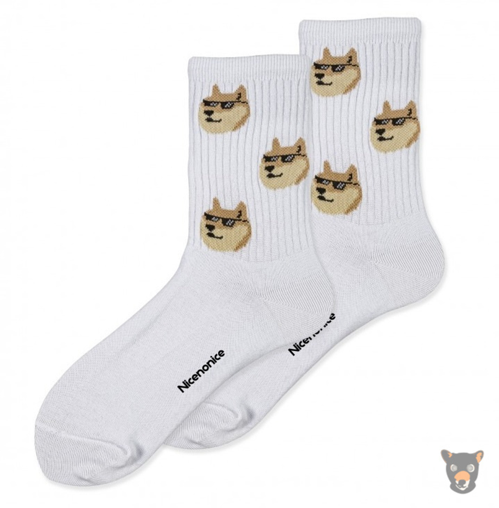 Носки Nicenonice "Мем Доге"