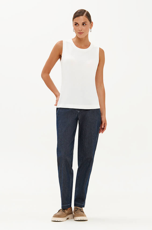 23434 Майка женская (молочный)