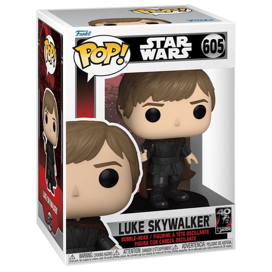 Фигурка Funko POP! Bobble Star Wars Ep 6 RotJ 40th Luke Skywalker (605) 70749 / Фигурка по мотивам франшизы "Звёздные войны", Люк Скайуокер
