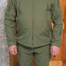 Костюм тактический утепленный Softshell Олива