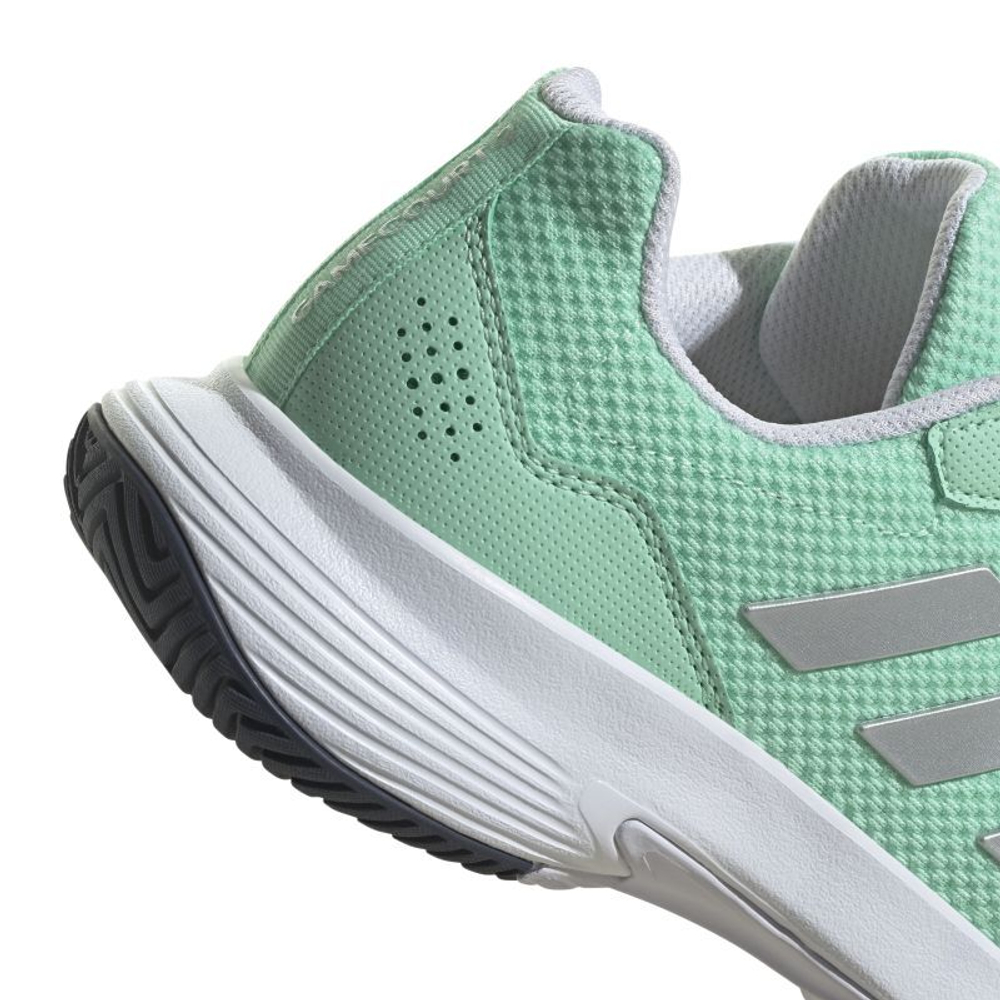 Женские Кроссовки теннисные Adidas Game Court 2 W - pulse mint/silver metallic/violet fusion