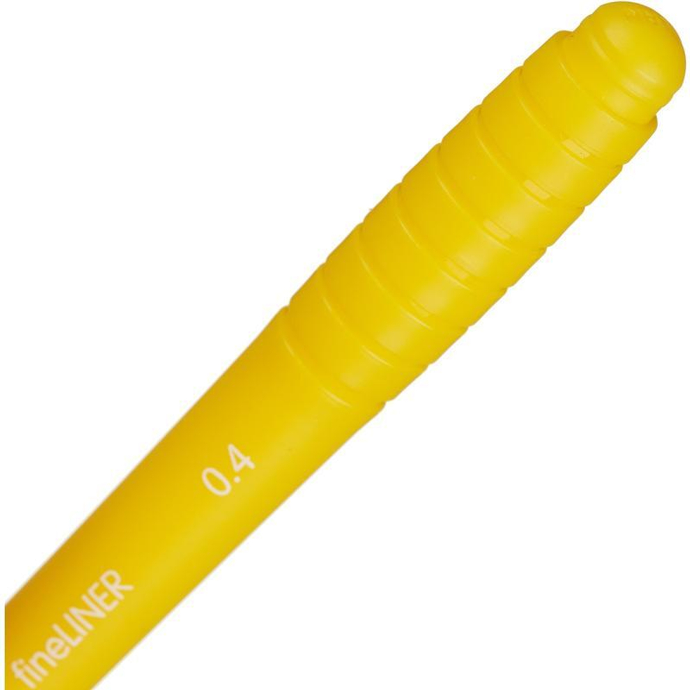 Ручка капиллярная (линер) Milan "Sway" жёлтый, 0,4мм
