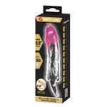 Прозрачная насадка-удлинитель с подхватом мошонки Odes - 17,5 см.