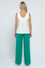 Костюм Фиби (бело-зеленый) К13483-25М LT Collection
