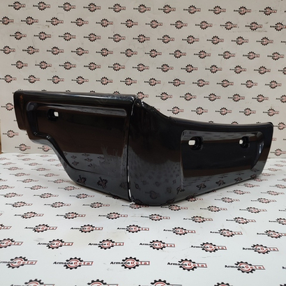 Уголок кабины (фартук) левый, черный | 333/P6466 + 331/37838 | Spare Parts