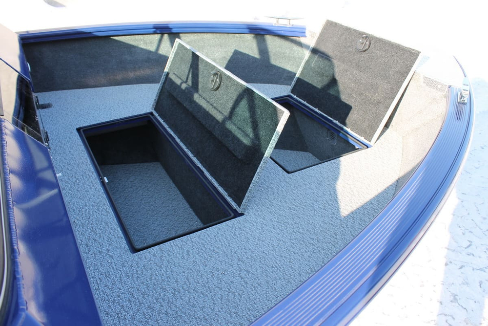 Катер-лодка алюминиевая WINDBOAT 4.6 DC EvoFish