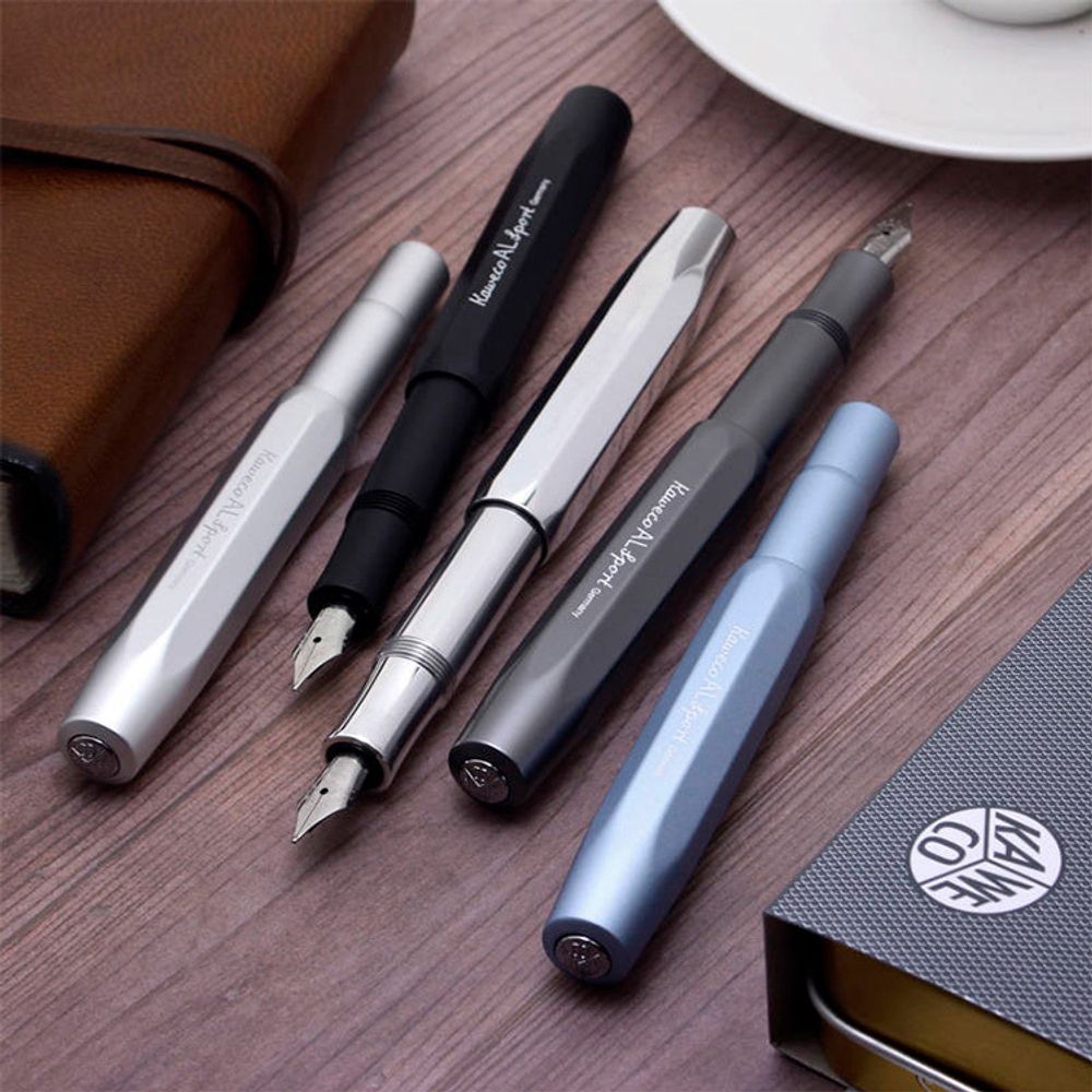 Перьевая ручка Kaweco AL Sport EF 0.5мм черная (10000429) 5