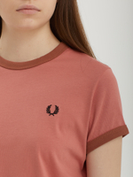 Женская Футболка Cropped Ringer