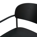 Стул с подлокотниками torfrid, черный