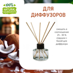 Кокос и кофе, отдушка для свечей и мыла
