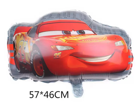 Фольгированный шарик "Молния Мак вин серый фон" (98)10