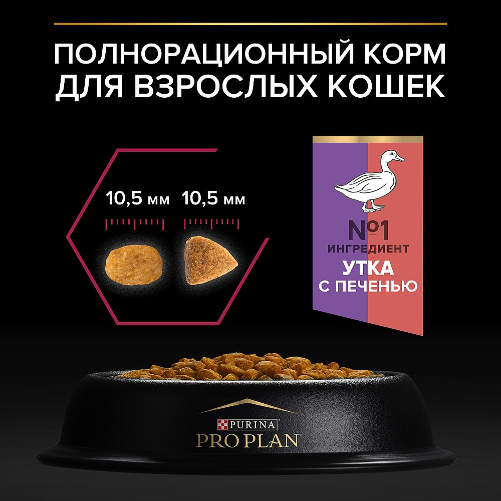 Сухой корм PRO PLAN® Sterilised SAVOURY DUO с двойным вкусом для взрослых стерилизованных привередли