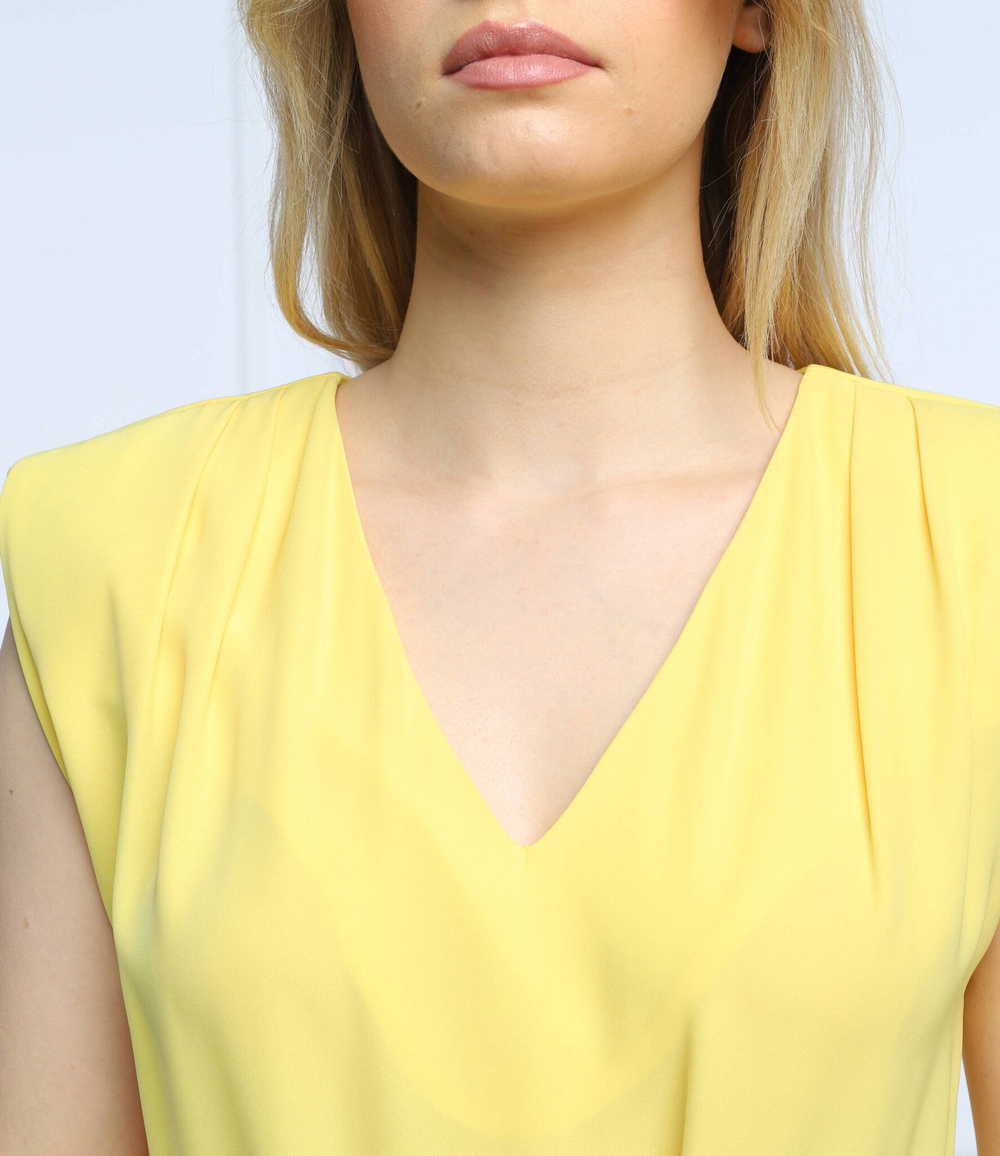 платье liquef Silvian Heach - желтый(PGP22243VE)