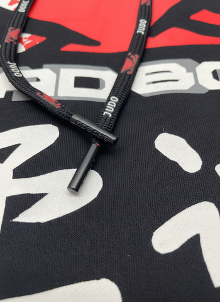 Толстовка Bad Boy World Judo  черная демисезон