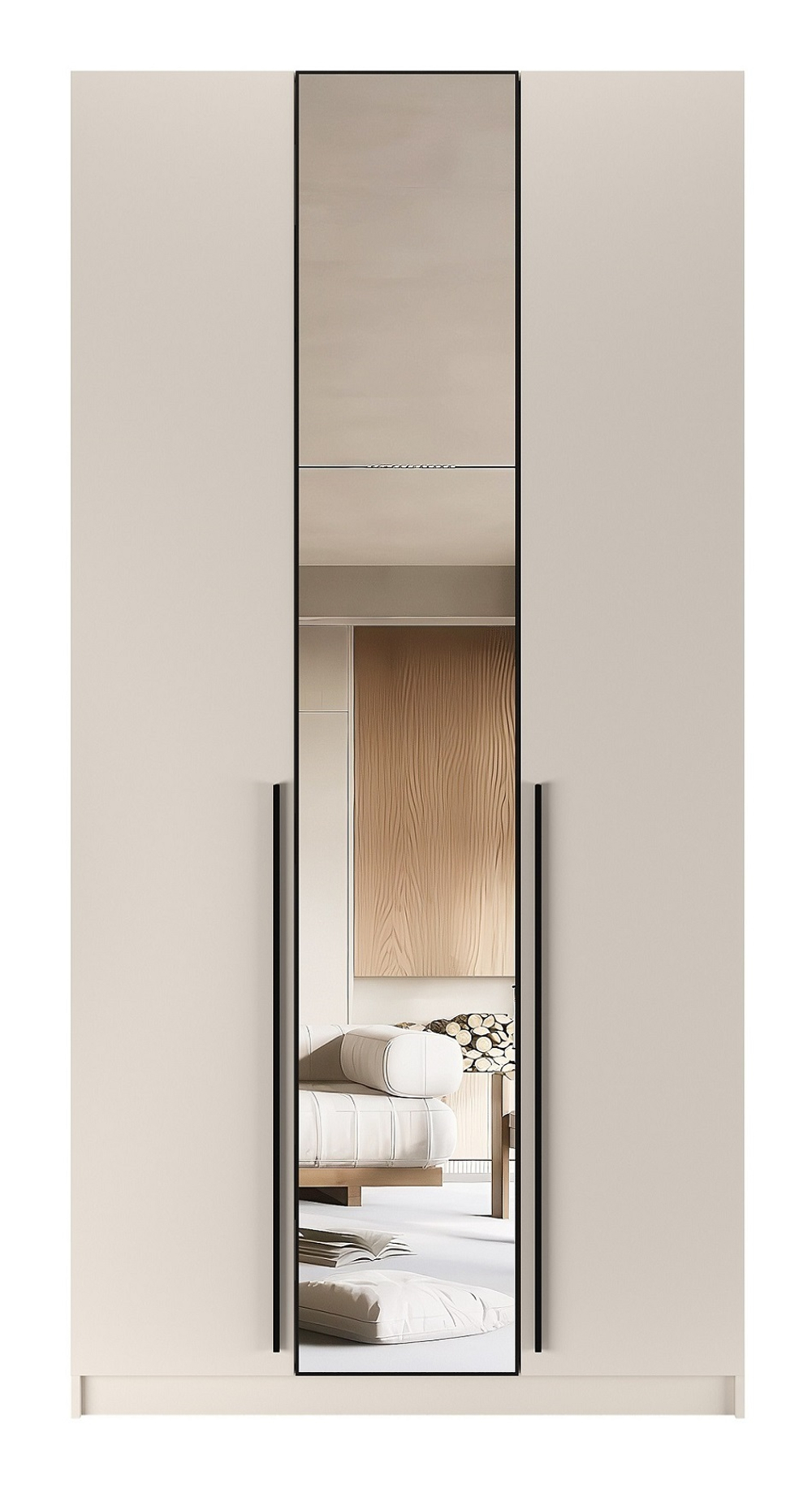 Шкаф 3С/2400 Зеркало ЭЛЬТОН