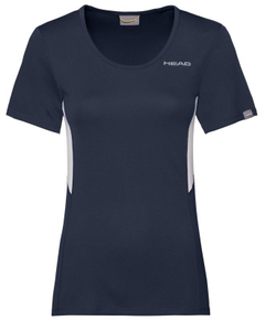 Женская теннисная футболка Head Club Tech T-Shirt W - Blue