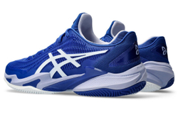 Мужские кроссовки теннисные Asics Court FF 3 Novak Clay - asics blue/fresh air