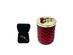 Свеча ароматическая Cote Noire Herringbone Red & Red Rose