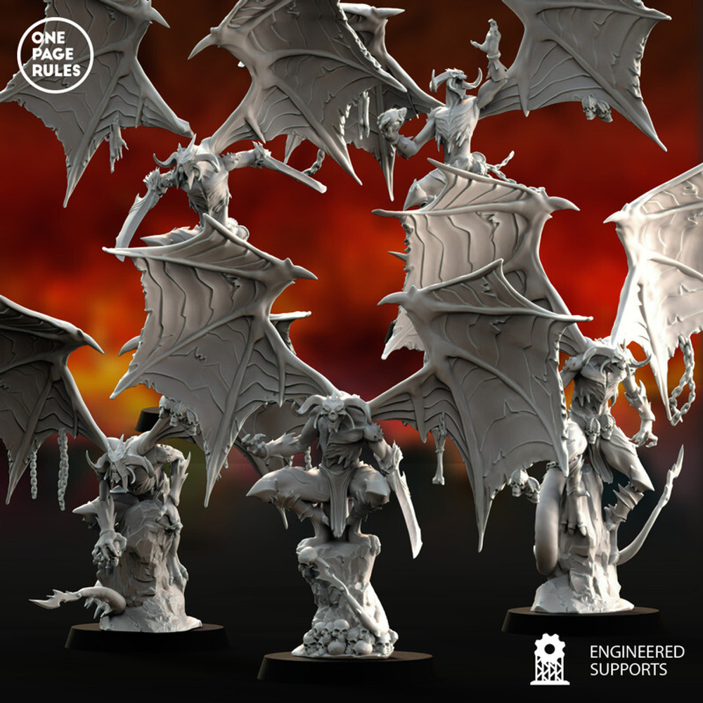 Grand Alliance Chaos Blades of Khrone Daemon 1 шт. миниатюра для dnd, днд, pathfinder, фентези, Настольная игра, НРИ, Варгейм, РПГ