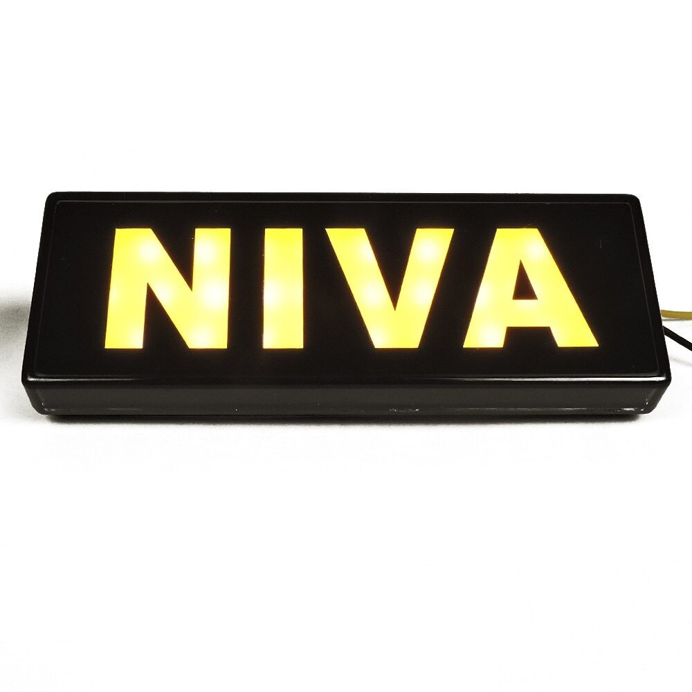 Повторители поворота Нива 4х4/Легенд боковые 'NIVA' с желтым светом
