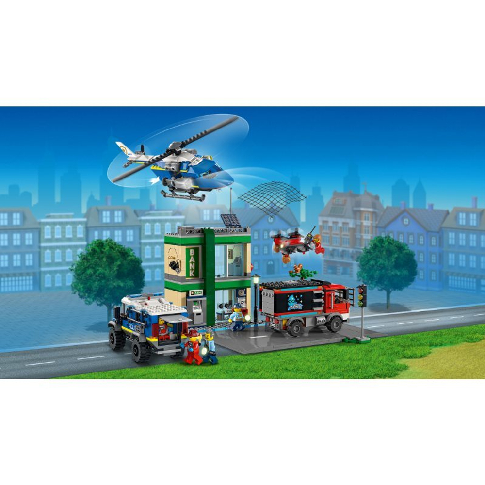 Конструктор LEGO City - Ограбление банка 60317