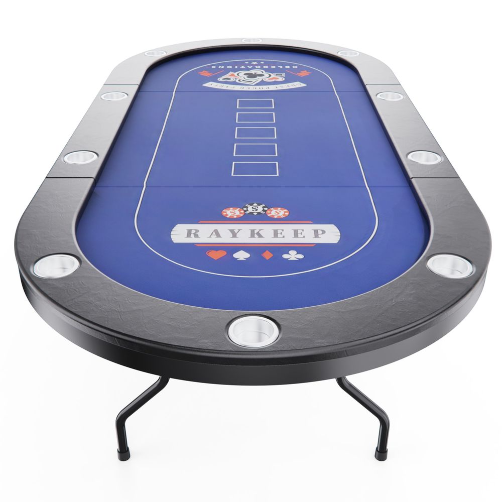 Игровой стол – покер DFC RAYKEEP 84&amp;quot;, на 10 мест, складные ножки