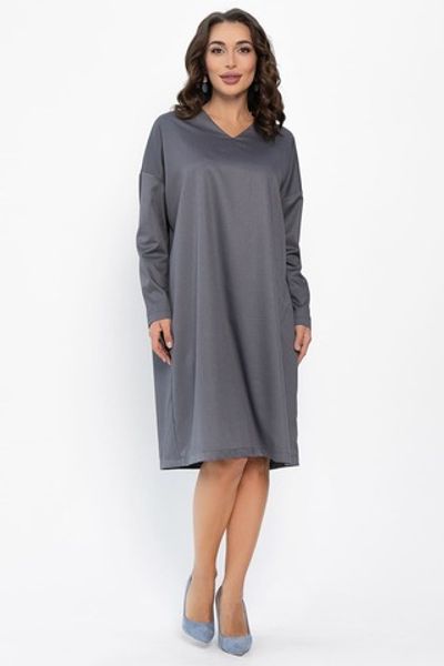 Платье Хюгге (темно-серое) П14121-25М LT Collection (Акция)